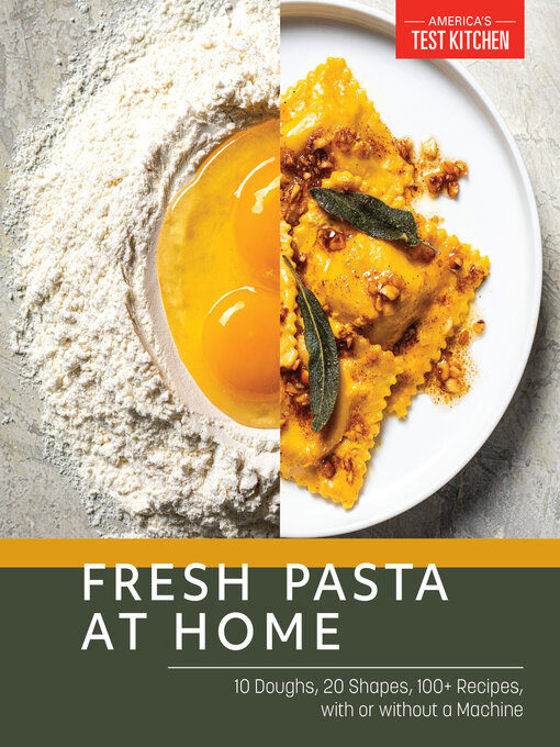 Title details for Fresh Pasta at Home by America's Test Kitchen - Wait list